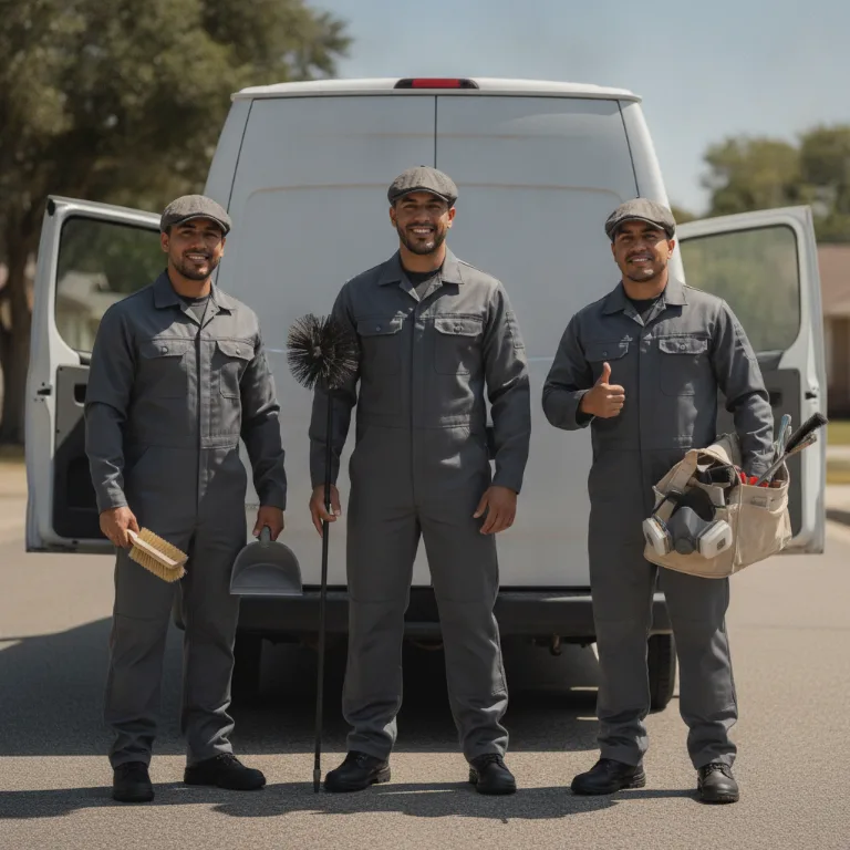 Limpador de Chaminés equipe em Atibaia